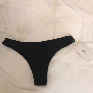 Zaful Black Bikini Bottoms